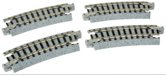 381-20101 Kato N 9-3/4" Radius Curve - 15°