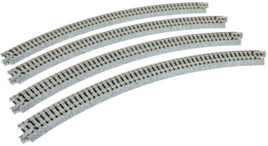 381-20132 Kato N 13-3/4" Radius Curve - 45°