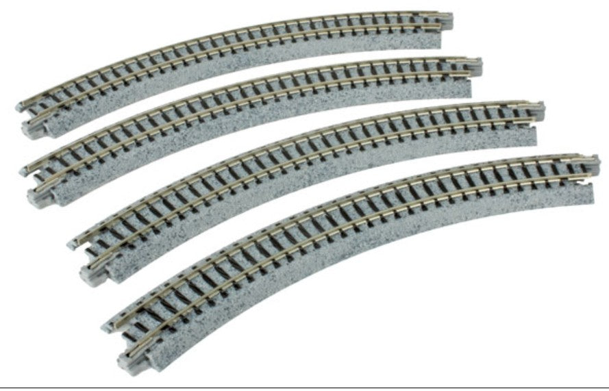 381-20170 Kato N 8-9/16" Radius Curve - 45°