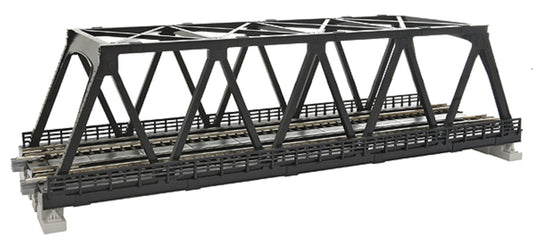 381-20437 Kato N 9-3/4" Double Track Truss Bridge - Silver