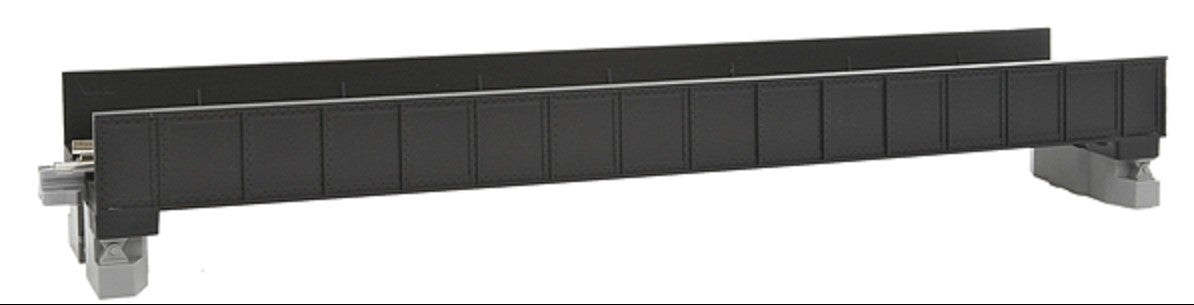 381-20454 Kato N 7-5/16" Plate Girder Bridge - Black