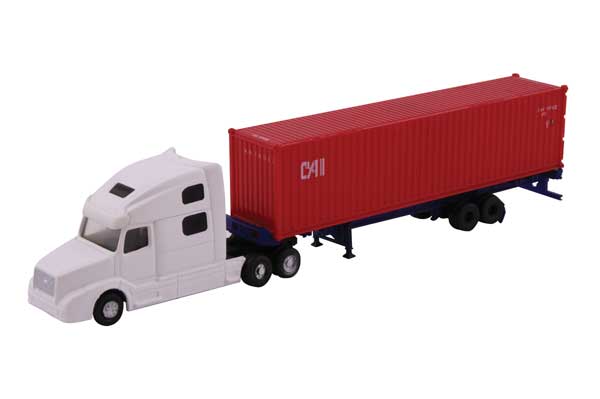 381-31615 Kato N Tractor w/Container on Chassis