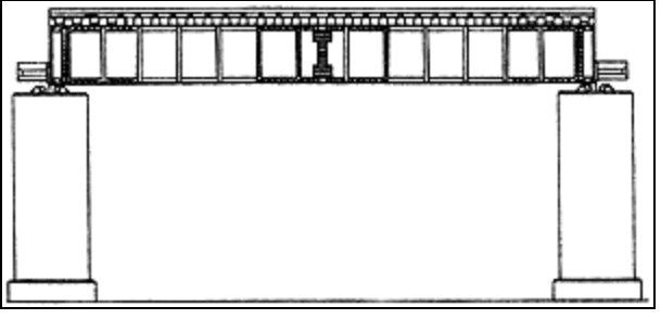 381-20464 Kato N 4-7/8" Deck Plate Girder Bridge - Black