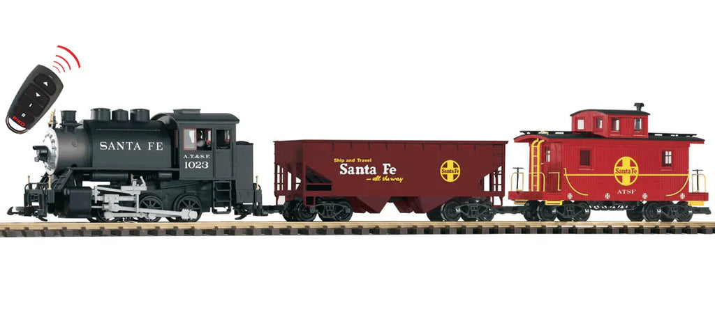 P38108 PIKO G Santa Fe (SF) Freight R/C Starter Set