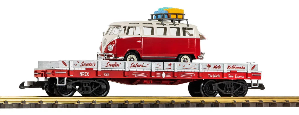 38312 PIKO G Santa's Surfin' Safari Transport