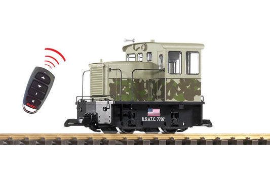 US Army 25-Ton Diesel Loco, Battery R/C w/Sound (G-Scale)