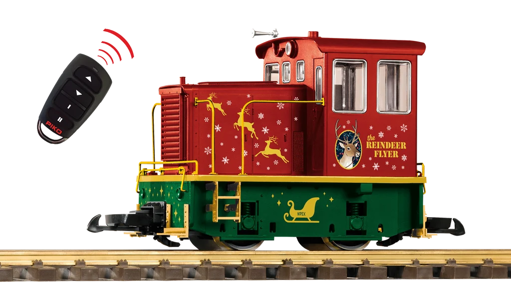 38519 PIKO G Reindeer Flyer 25-Ton Diesel Battery R/C Sound