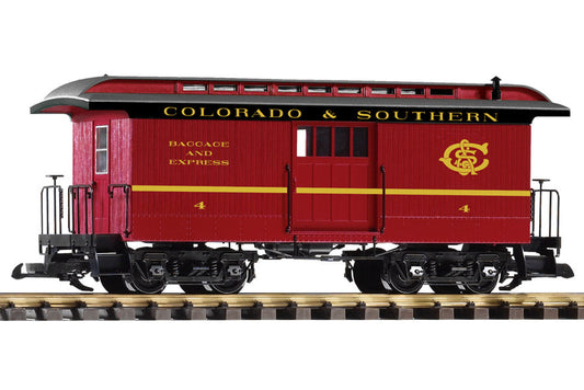 C&S Wood Baggage Car (G-Scale)