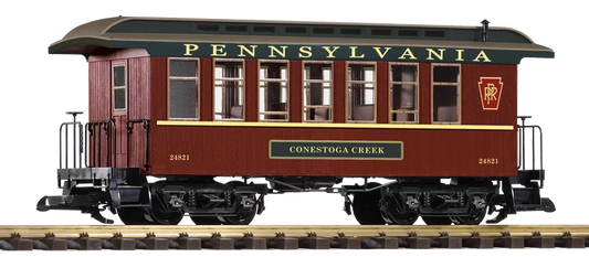 38677 PIKO G PRR Wood Coach 24821