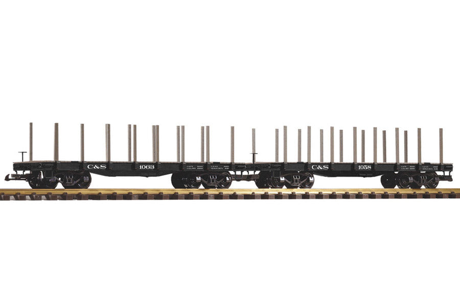 C&S Flatcar 2-Pack (G-Scale)