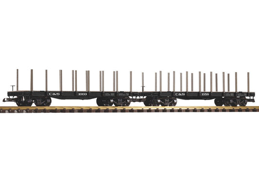 C&S Flatcar 2-Pack (G-Scale)