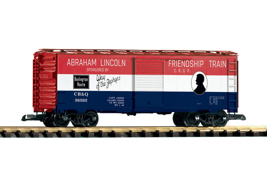 CB&Q Friendship Train Boxcar (G-Scale)