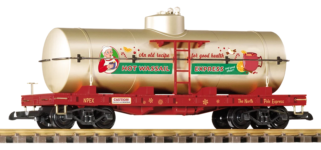 38985 PIKO G Christmas Wassail Tank Car