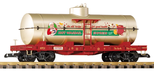 38985 PIKO G Christmas Wassail Tank Car