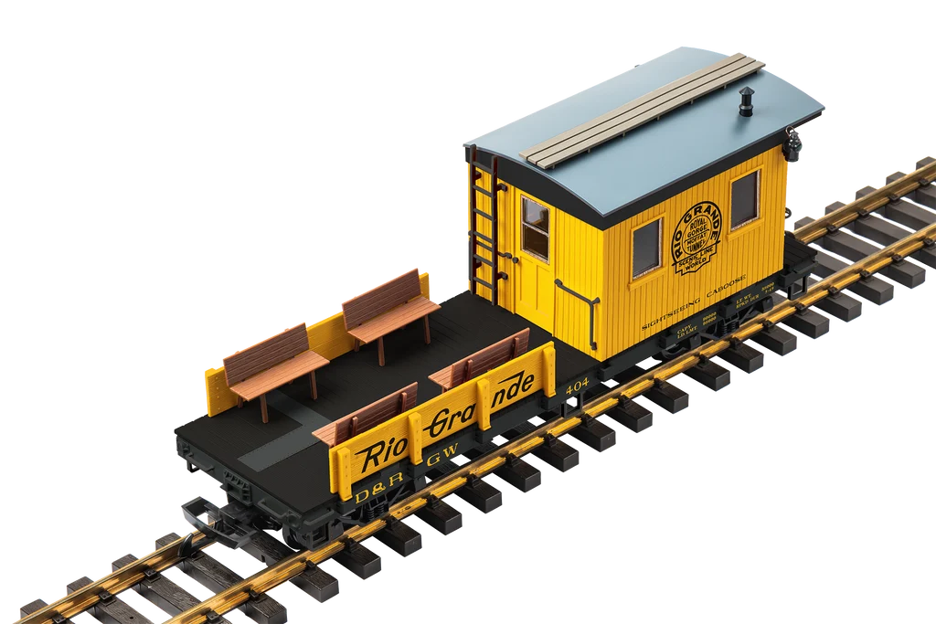 38987 PIKO G D&RGW Sightseeing Caboose