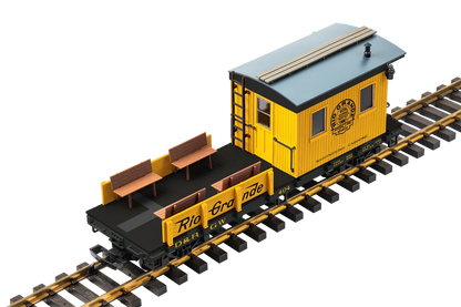 38987 PIKO G D&RGW Sightseeing Caboose