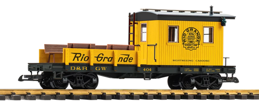 38987 PIKO G D&RGW Sightseeing Caboose