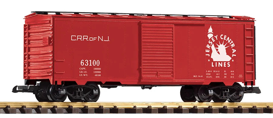 38993 PIKO G CNJ Steel Boxcar