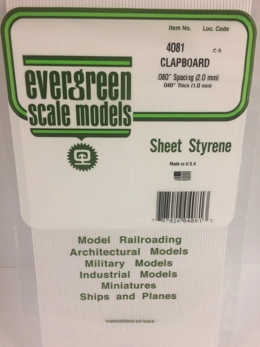 269-4081 Evergreen Siding -- Clapboard