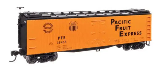 910-41233 WalthersMainline 40' Early Reefer - Ready To Run -- Pacific Fruit Express SP/UP #36455
