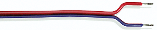426-51235 LGB 2-Conductor Wire - Blue/Red