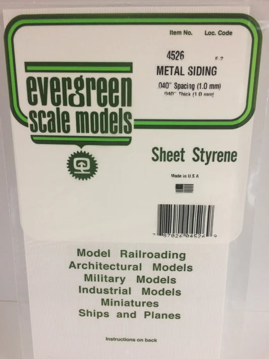 269-4526 Evergreen Metal Siding Sheet