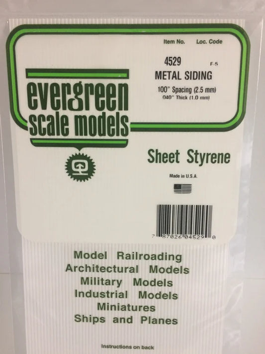 269-4529 Evergreen Metal Siding Sheet
