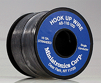 475-4812201 Minitronics Wire 22ga - Gray