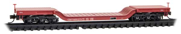489-10900180 MTL N DC Flatcar CSX #600273