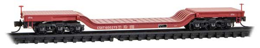489-10900180 MTL N DC Flatcar CSX #600273