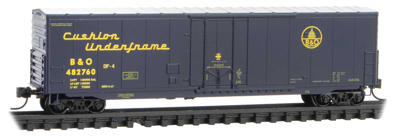 489-18100220 MTL N 50' B-74A Box B&O #482760