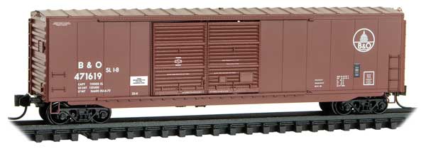 489-18400030 MTL N 50' DD Box B&O #471617