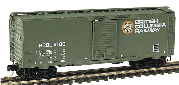 489-20580 MTL N 40' Boxcar -- BCR #4180