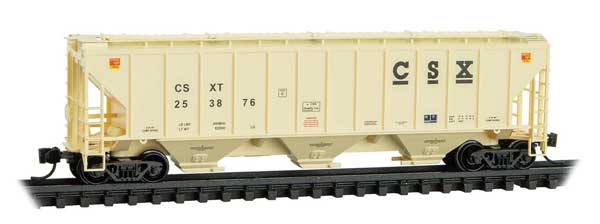 489-9600230 MTL N 3-Bay Hopper CSX #253876