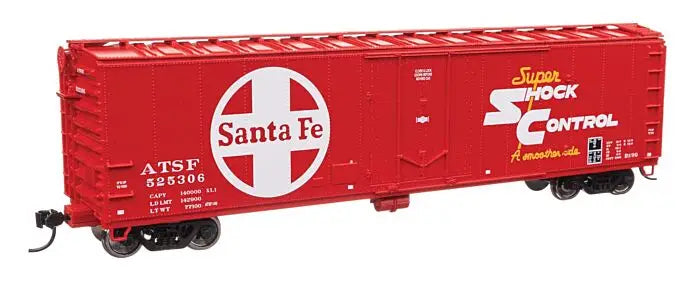 910-2845 WalthersMainline 50' PC&F Insulated Boxcar - Ready to Run -- Santa Fe #525306