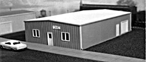 541-5005 Pikestuff HO Multi-Purpose Steel Bldg