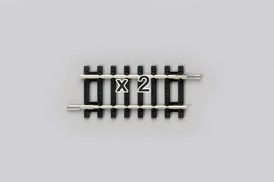 Pair of Adapter Tracks for Code 100, 2.4" (HO-Scale)