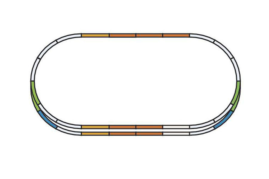 Track Set E (HO-Scale)