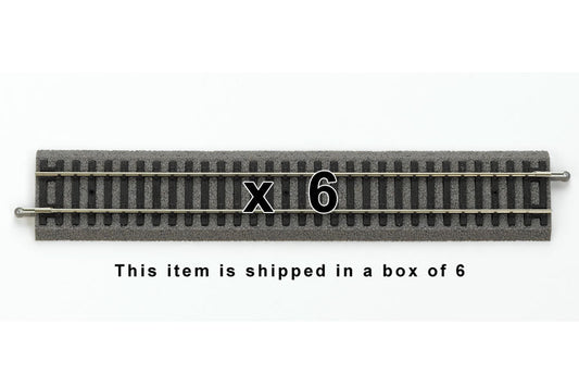 Box of 6 Roadbed A-Track Straight, 9.4" (HO-Scale)