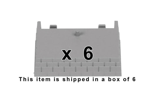 Roadbed for Power Clip, 6 Pcs (HO-Scale)