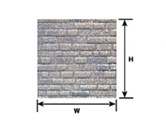570-91592 Plastruct Sheet Dressed Stone Beige .875"