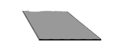 570-91007 Plastruct Sheet Gray 7x12x.100"
