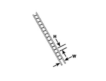 570-90671 Plastruct Ladder 3"