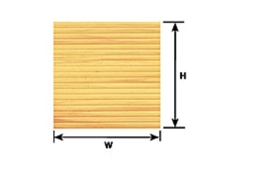 570-91530 Plastruct Wood Planking 12x7 .039"