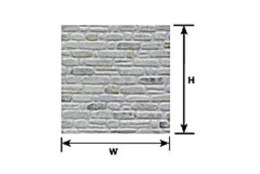 570-91580 Plastruct Sheet Randow Field Stone Beige .240