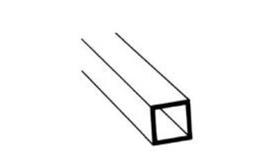 570-90622 Plastruct Square Tube 3/16"