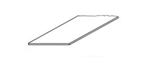 570-90641 Plastruct Strip .020x1.250"