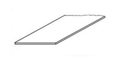 570-91105 Plastruct Sheet White 7x12x.060"