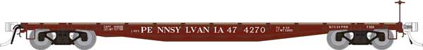 606-138012A Rapido HO F30A 50' Flatcar -- PRR