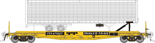606-138019A Rapido HO 50' TOFC Flatcar -- TTX